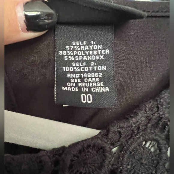 Torrid Peplum Tank Top - Size 00 - Picture 4 of 4